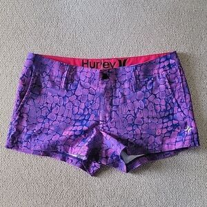 Hurley Purple Phantom Board Shorts - Size  3